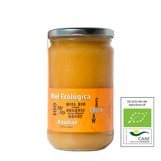 VerdeMiel 100% Organic Orange Blossom Honey from Andalusia