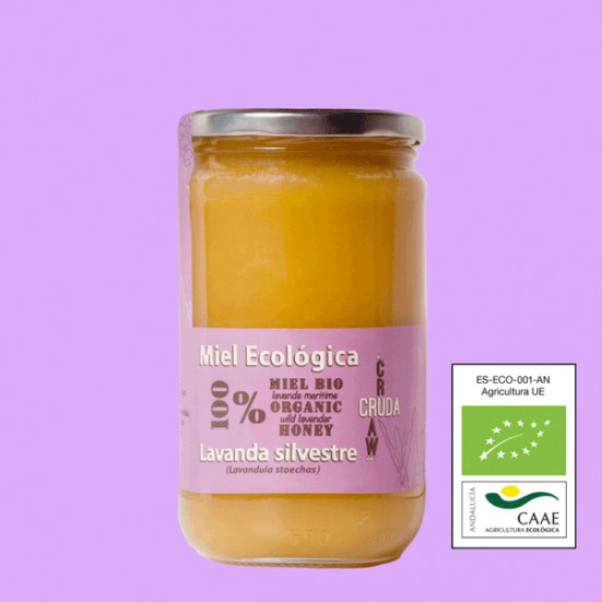 VerdeMiel Organic Raw Honey Wild Lavender (Cantueso)