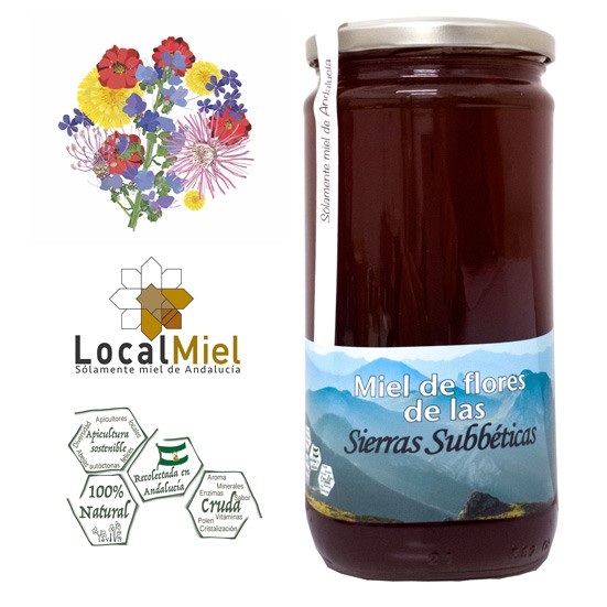 Flower Honey from the Sierras Subbéticas Loca