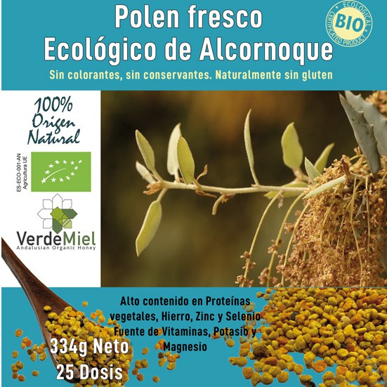 Polen Fresco Ecológico de Abeja - Alcornoque