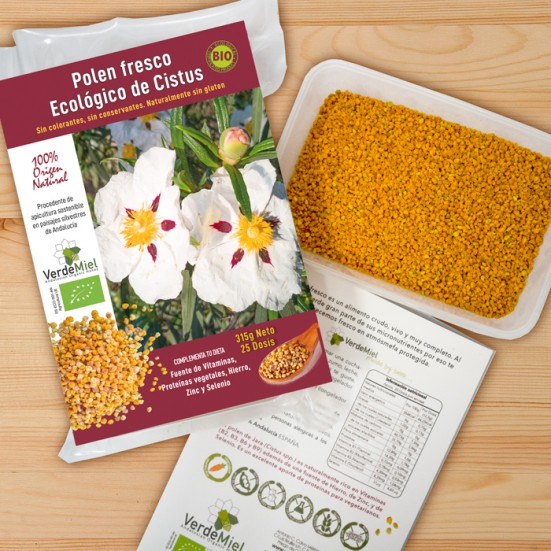 Polen fresco Ecológico de Abeja