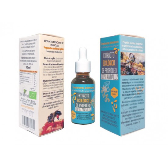Propolis écologique andalou (Teinture)