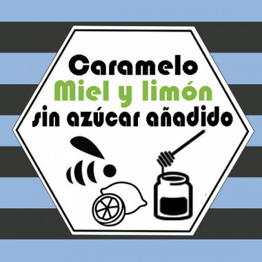Caramelos ecológicos de propóleo y limón