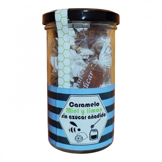 Caramelos ecológicos de propóleo y limón