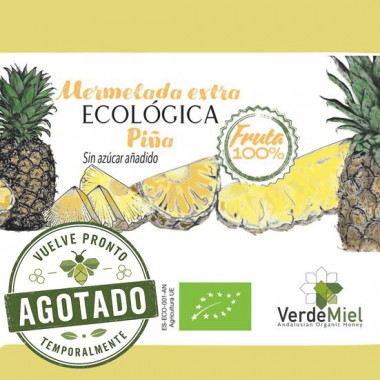 Mermelada ecológica de Piña 100% Fruta