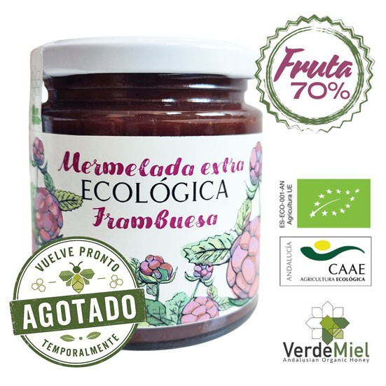 Mermelada ecológica Frambuesa