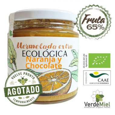 Mermelada ecológica de Naranja 65% Fruta
