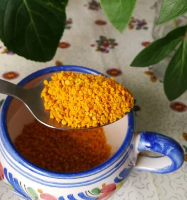 Cucharada de polen de abeja fresco VerdeeMiel